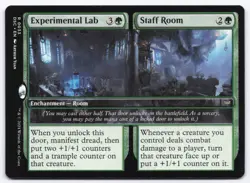 Experimental Lab // Staff Room R Commander: Duskmourn: House of Horror 33 NM - Image 1