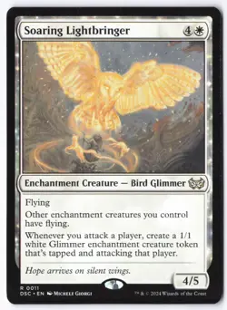 Soaring Lightbringer R Commander: Duskmourn: House of Horror 11 NM - Image 1