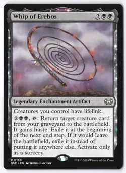 Whip of Erebos R Commander: Duskmourn: House of Horror 159 NM - Image 1