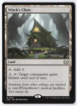 Witch's Clinic R Commander: Duskmourn: House of Horror 325 NM - Image 1