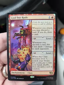 Magic TMNT Cool But Rude Rare Holo Foil 89 Sharp Invest Hot 🔥 - Image 1