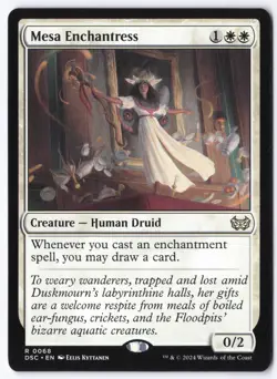 Mesa Enchantress R Commander: Duskmourn: House of Horror 68 NM - Image 1