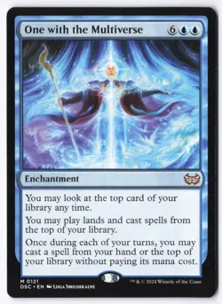 One with the Multiverse M Commander: Duskmourn: House of Horror 121 NM - Image 1