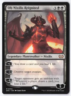 Ob Nixilis Reignited M Commander: Duskmourn: House of Horror 152 NM - Image 1