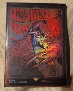 Witch-king of Angmar Full art foil Lord of the Rings Special Edition Magic MTG - Image 1