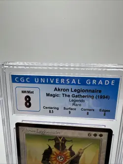Akron Legionnaire Legends CGC 8 - Image 2