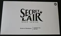 MTG Secret Lair Prints of Darkness Foil Edition SEALED - Image 1