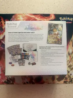 Pokemon TCG SV8.5 Prismatic Evolutions Elite Trainer Box New Factory Sealed ETB - Image 2