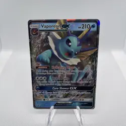 Vaporeon GX Black Star Promo SM172 Holo Pokemon 2019 TCG - Image 2