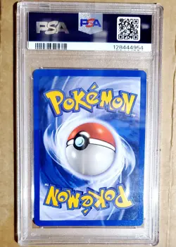 2000 POKEMON NEO GENESIS 1ST EDITION #2 AZUMARILL HOLO Rare PSA 8 Half Swirls 🔥 - Image 4