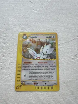 Pokemon TCG Togetic Holo Rare H27/H32 Aquapolis - Image 3
