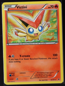 Victini 15/101 Holographic Rare Noble Victories Pokemon TCG Near Mint - Image 1