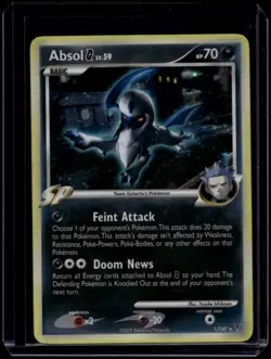 Pokemon TCG Absol G 1/147 Supreme Victors Holo Rare HP - Image 1