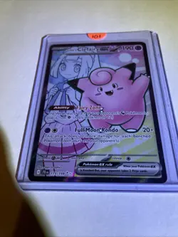 Lillie's Clefairy ex 173/159 Ultra Rare - Pokemon SV09: Journey Together LP - Image 1
