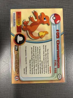 #05 Charmeleon 1999 TOPPS Pokemon TV MINT 1999 Edition - Image 2