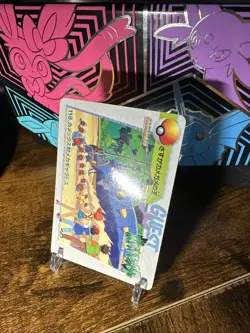 1998 Pokemon Japanese Bandai Anime Vending #118 Blastoise Vs Gyarados - Image 4