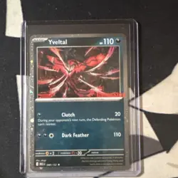 Pokemon Yveltal 088/132 Basic Dark Rare Rev Holo 110 HP TCG GameStop promo - Image 1