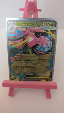 013 MEP Mega Venusaur EX Black Star Promo Pokemon - Image 1