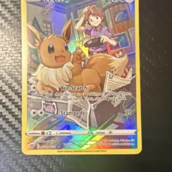 Pokemon Eevee TG11/TG30 Brilliant Stars Trainer Gallery Full Art Holo Ultra Rare - Image 4