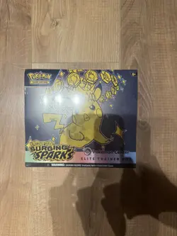 Pokemon TCG Surging Sparks Sealed Pokemon Center ETB IN HAND Fast Shipping - Image 1
