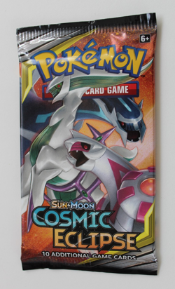 POKEMON SUN & MOON COSMIC ECLIPSE BOOSTER SEALED PACK - Image 1