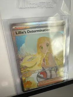 Pokemon Lillie's Determination Trainer 184/132 Me01 Holo Special Illustration R… - Image 2