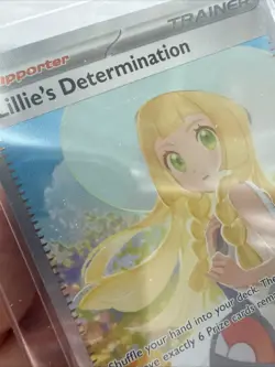 Pokemon Lillie's Determination Trainer 184/132 Me01 Holo Special Illustration R… - Image 4