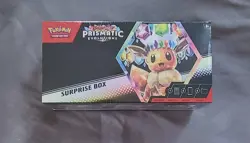 Pokemon Prismatic Evolutions Surprise Box New Sealed - Image 1
