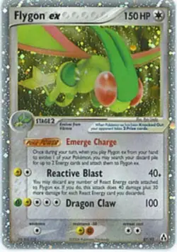 Flygon ex 87/92 Legend Maker Holo Ultra Rare Lightly Played 2006 Pokemon TCG - Image 3