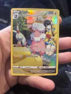 Flaaffy Pokemon 2022 #TG03 FULL ART - Silver Tempest - NEAR MINT - MINT!! - Image 1