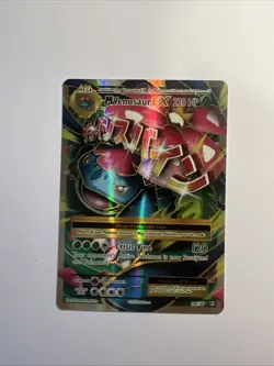 Pokemon XY Evolution Mega Venusaur Ex 100/108 NM - Image 1