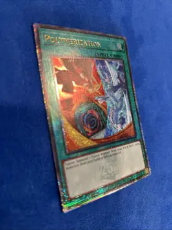 Polymerization QCR RA03-EN051 Alt Art First Edition Yugioh Nm/M - Image 2