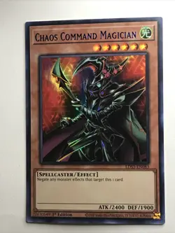 Yugioh Chaos Command Magician Ultra Rare Blue LDS3 - Image 2
