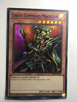 Yugioh Chaos Command Magician Ultra Rare Blue LDS3 - Image 3