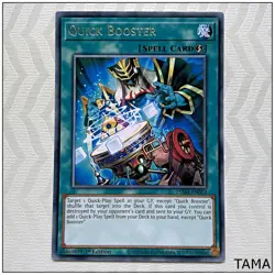 Quick Booster - TAMA-EN052 - Rare 1st Edition Yugioh - Image 1