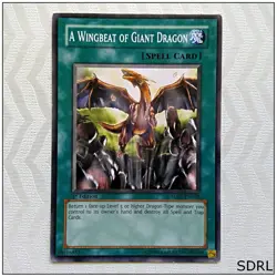 A Wingbeat of Giant Dragon - SDRL-EN025 - Common 1st Edition Yugioh - Image 1