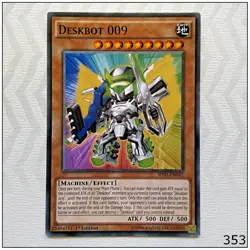 Deskbot 009 - SHVI-EN042 - Common 1st Edition Yugioh - Image 1
