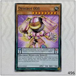 Deskbot 008 - BOSH-EN040 - Common 1st Edition Yugioh - Image 1