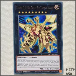 Number C107: Neo Galaxy-Eyes Tachyon Dragon - MZTM-EN092 - Rare 1st Edit Yugioh - Image 1