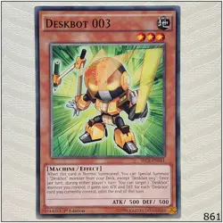Deskbot 003 - SECE-EN041 - Common 1st Edition Yugioh - Image 1