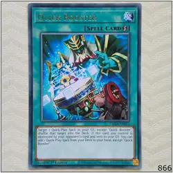 Quick Booster - TAMA-EN052 - Rare 1st Edition Yugioh - Image 1
