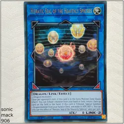 Hieratic Seal of the Heavenly Spheres - RA02-EN039 - 1st Edition Yugioh - Image 1