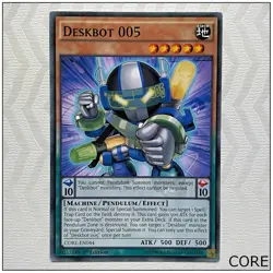Deskbot 005 - CORE-EN044 - Common 1st Edition Yugioh - Image 1