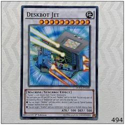 Deskbot Jet - DOCS-EN049 - Common 1st Edition Yugioh - Image 1