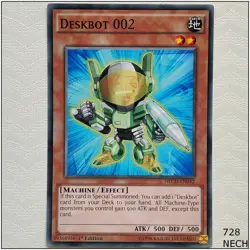 Deskbot 002 - NECH-EN042 - Common 1st Edition Yugioh - Image 1