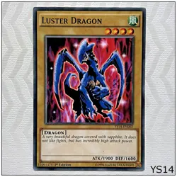 Luster Dragon - YS14-EN002 - Common 1st Edition Yugioh - Image 1