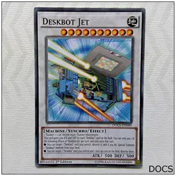 Deskbot Jet - DOCS-EN049 - Common 1st Edition Yugioh - Image 1
