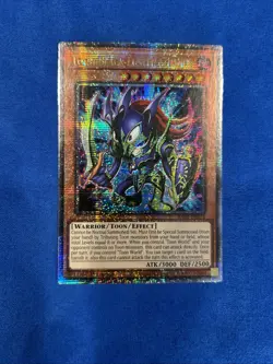 Toon Black Luster Soldier QCR RA03 First Edition Yugioh NM/M - Image 1