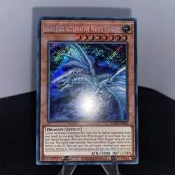 Yugioh Blue-Eyes Alternative White Dragon RA02-EN010 1. Edition Secret Rare NM - Image 2