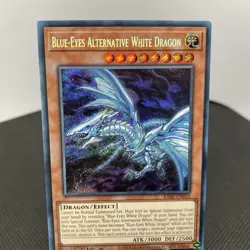 Yugioh Blue-Eyes Alternative White Dragon RA02-EN010 1. Edition Secret Rare NM - Image 3